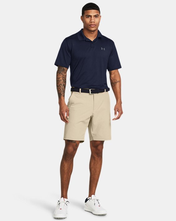 Men's UA Matchplay Tapered Shorts, Brown, pdpMainDesktop image number 2